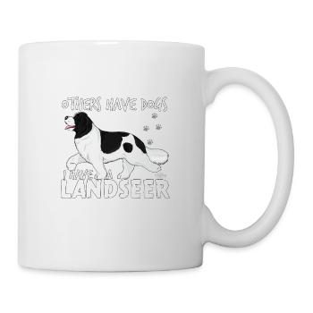 landseerdogs - Mug blanc - blanc - Droite