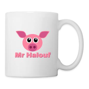 Mr Halouf - Mug blanc - blanc - Droite