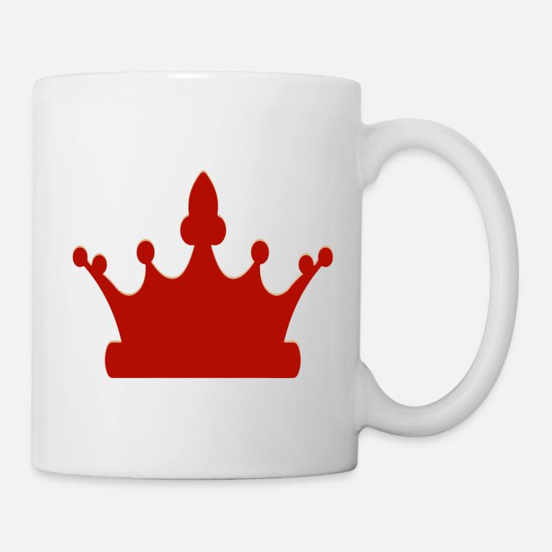couronne royale - Mug blanc - blanc