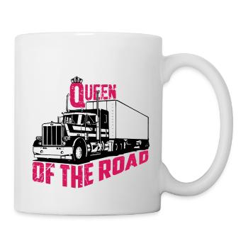 Queen Of The Road - Mug blanc - blanc - Droite