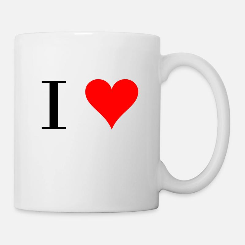 I Heart - Mug - white