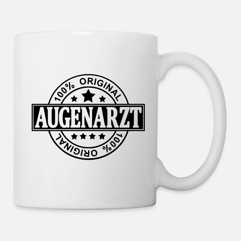 Augenarzt - Tasse - Weiß