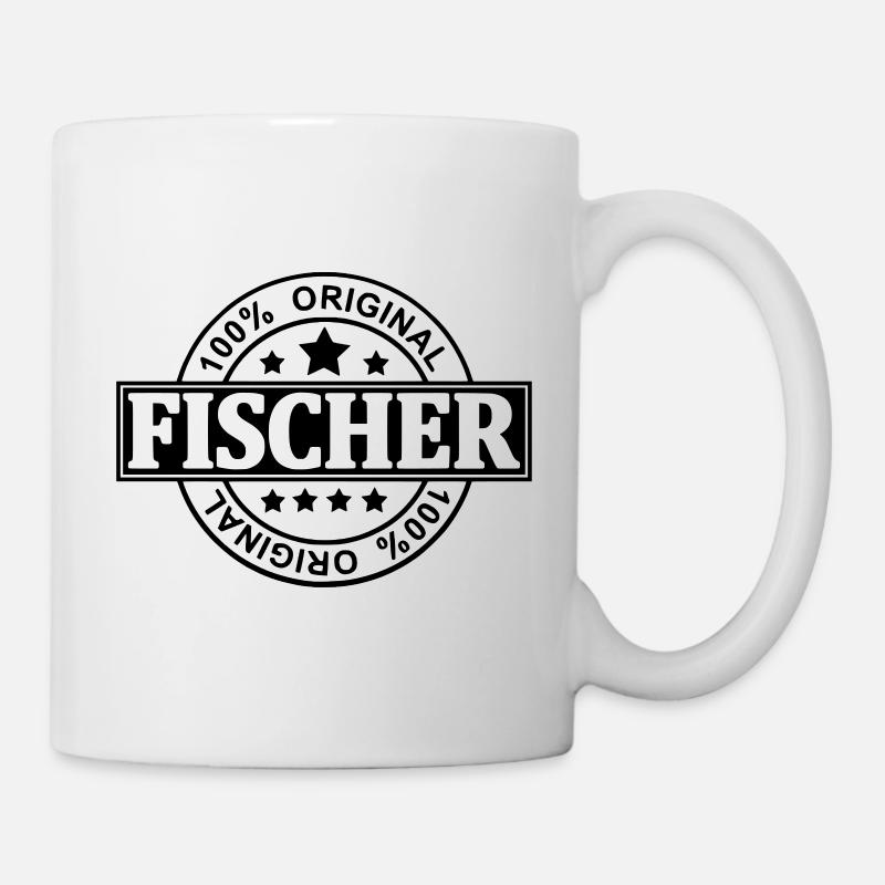 Fischer - Tasse - Weiß