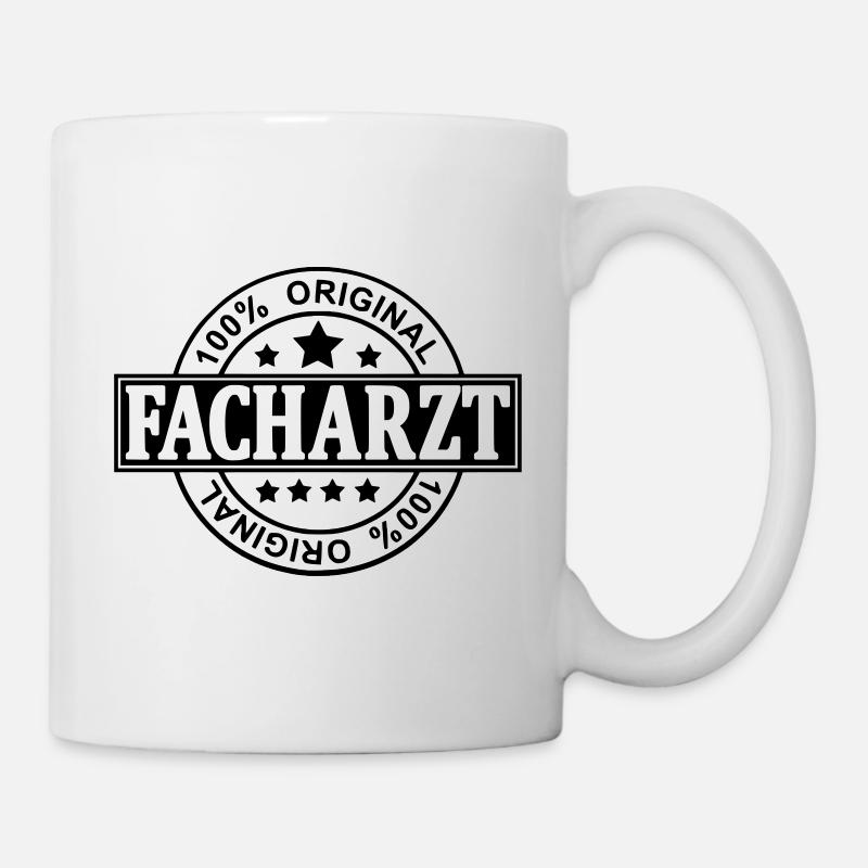 Facharzt - Tasse - Weiß