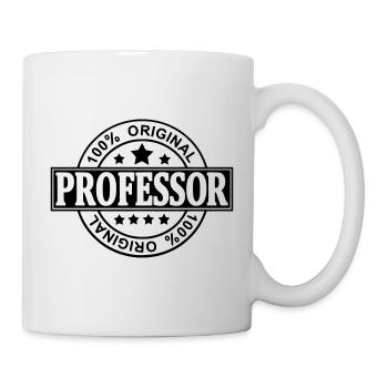 Professor - Tasse - Weiß - Rechts