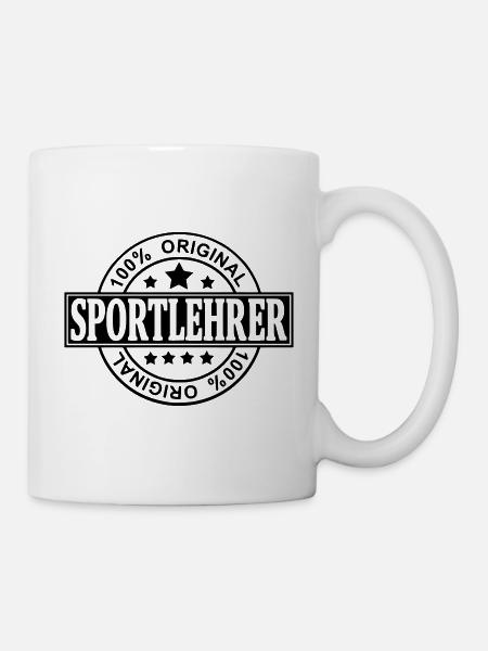 Sportlehrer - Tasse - Weiß