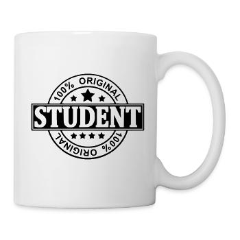 Student - Tasse - Weiß - Rechts