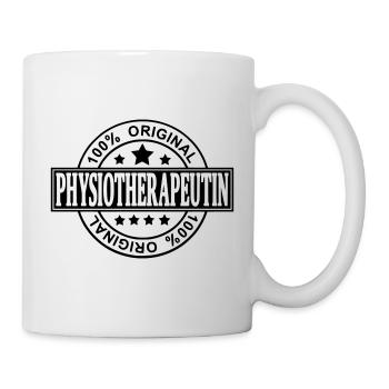 physiotherapeutin - Tasse - Weiß - Rechts