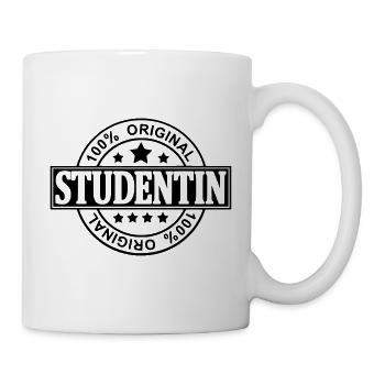 studentin - Tasse - Weiß - Rechts