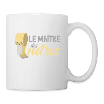 Le Maître des Mètres - Mug blanc - blanc - Droite