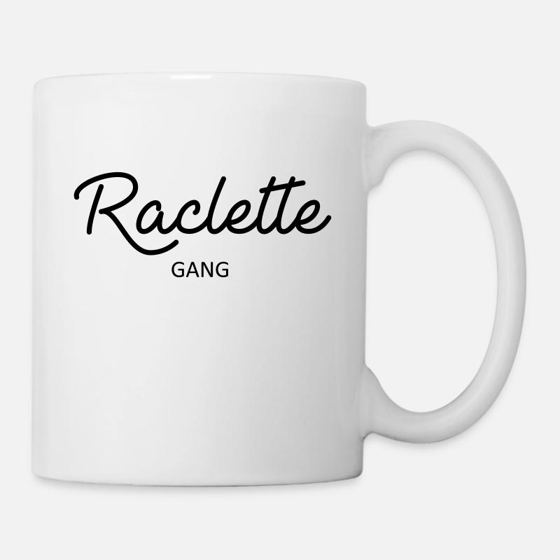Bande Raclette - Tasse - Weiß