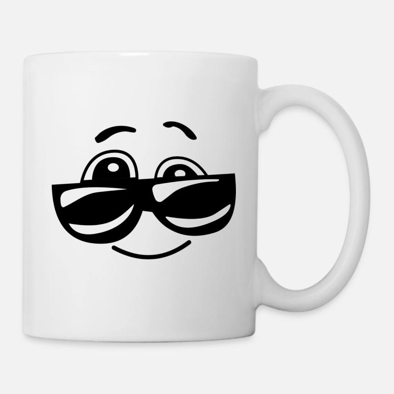 komisch - Tasse - Weiß