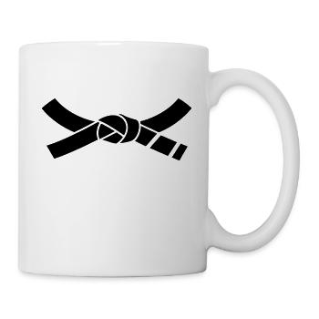 Jiu-jitsu - Tasse - Weiß - Rechts