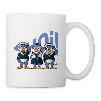 Ahoi Penguins - Mug - white - Right