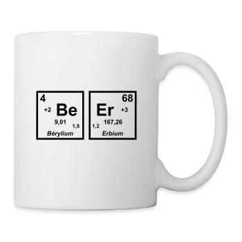 BEER - Mug blanc - blanc - Droite