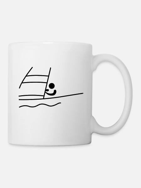 sailing - Mug - white