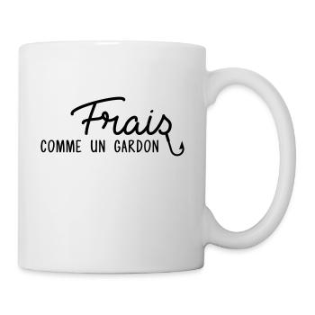 Frais comme un gardon - Mug blanc - blanc - Droite