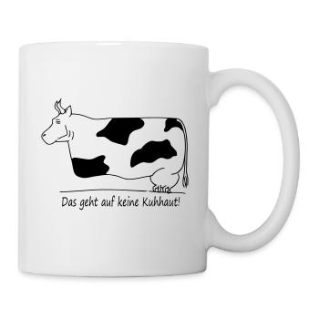 Kuh - Tasse - Weiß - Rechts