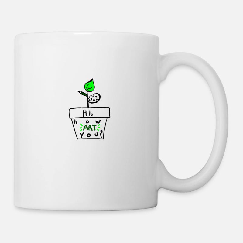 Wie bist du? - Tasse - Weiß