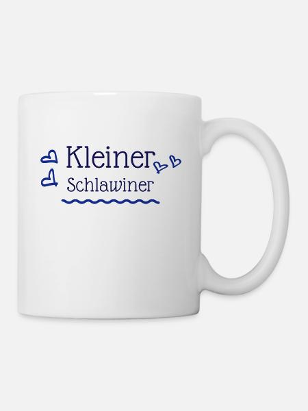 Kleiner Schlawiner Kinder Baby Geschenk Idee - Tasse - Weiß