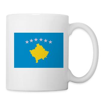 Kosovo - Tasse - Weiß - Rechts