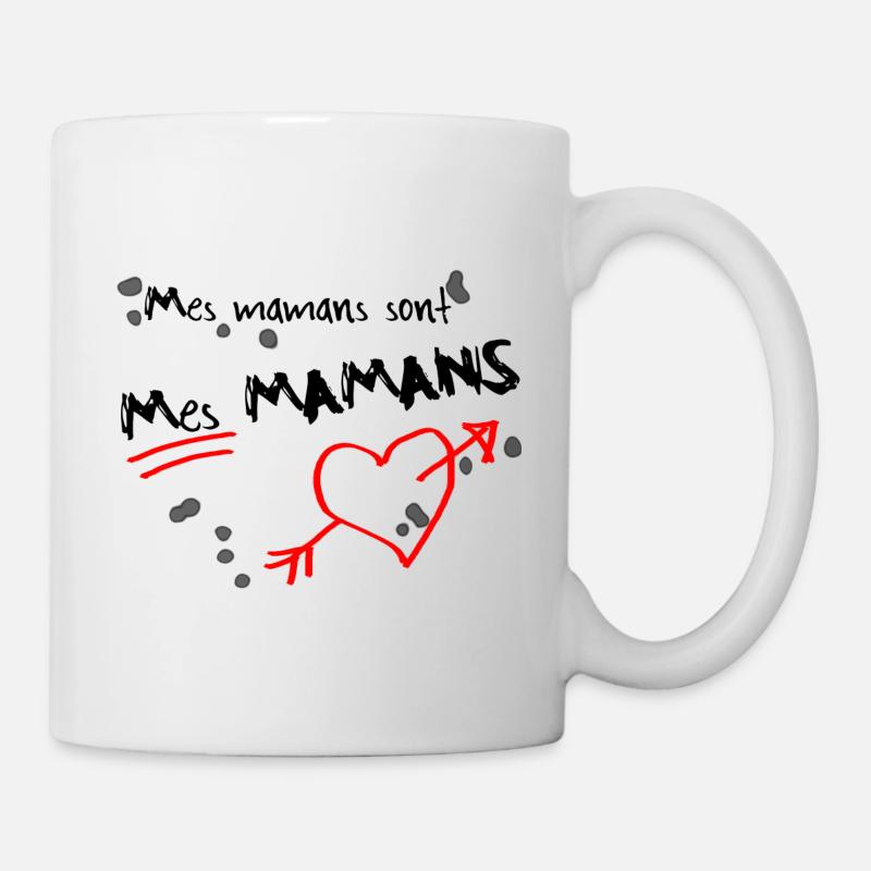 Mes_mamans - Tasse - Weiß