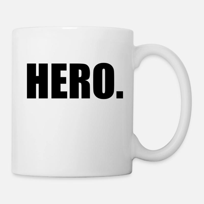 héros - Mug blanc - blanc