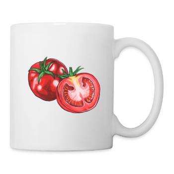 tomate - Mug blanc - blanc - Droite