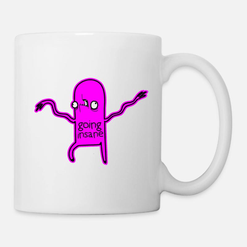 Going Insane - Tasse - Weiß