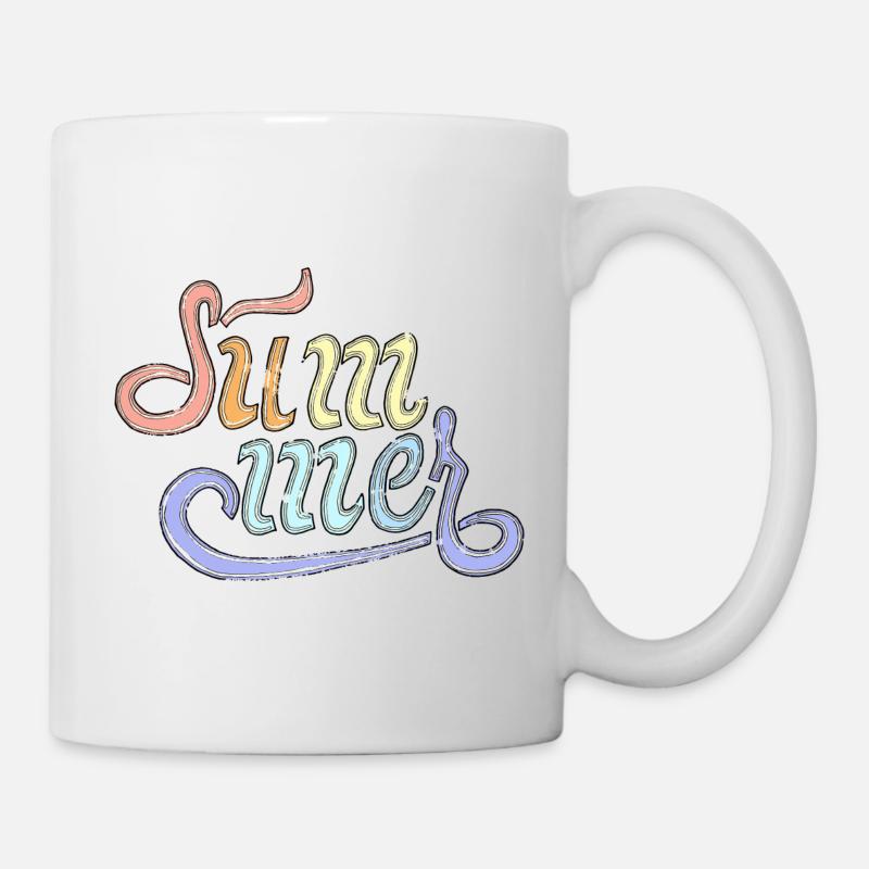 retro summer - Mug - white