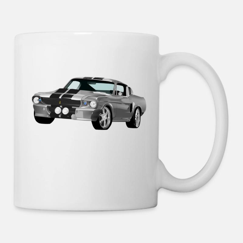 Sportwagen - Tasse - Weiß