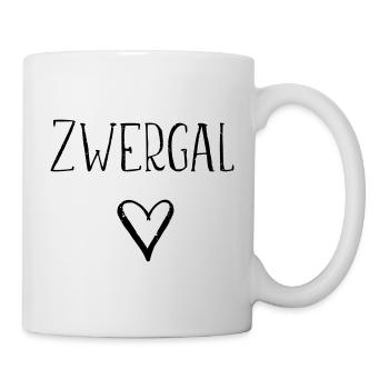 Zwergal - süßes Geschenk für Baby in Bayern - Tasse - Weiß - Rechts