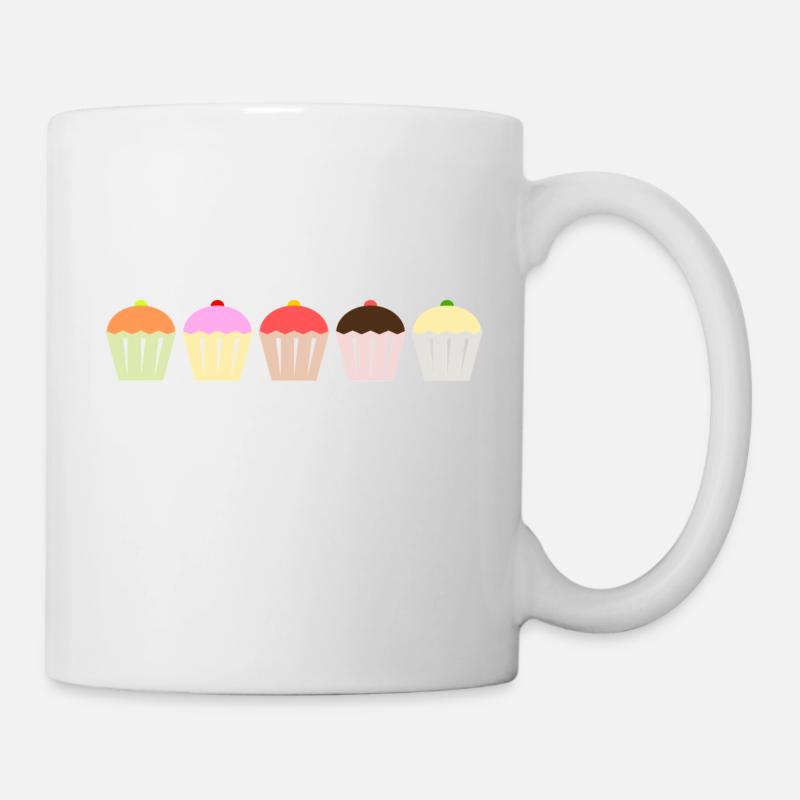 Cupcakes - Mug blanc - blanc