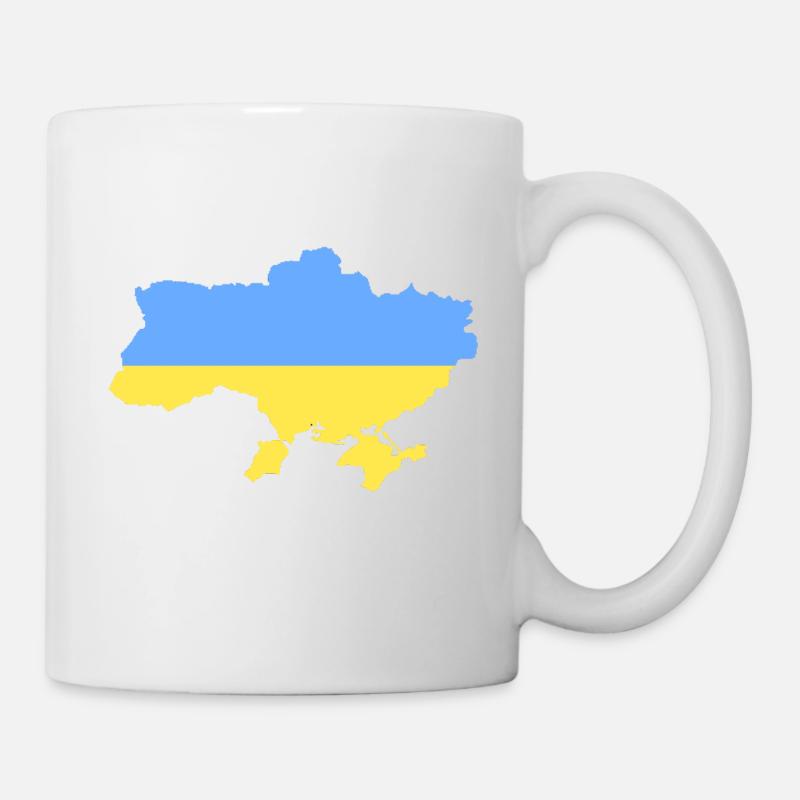 ukraine - Tasse - Weiß