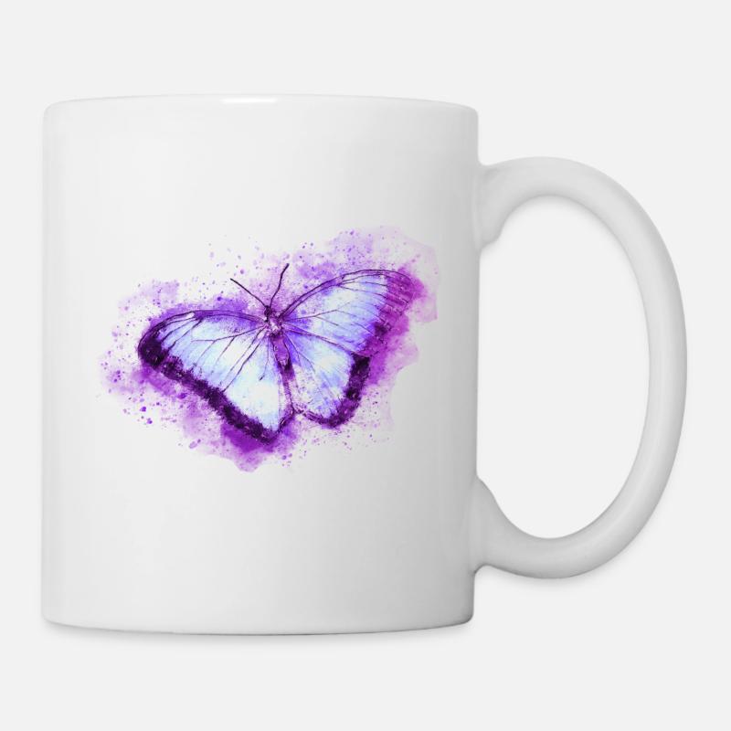 Butterfly - Mug - white