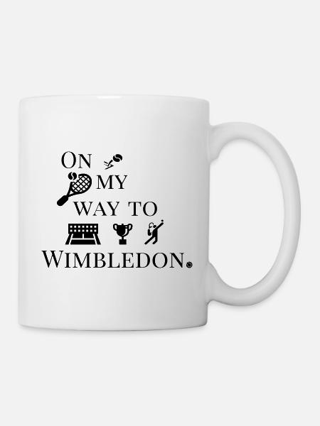 Wimbledon Tennis Sport - Mug - white