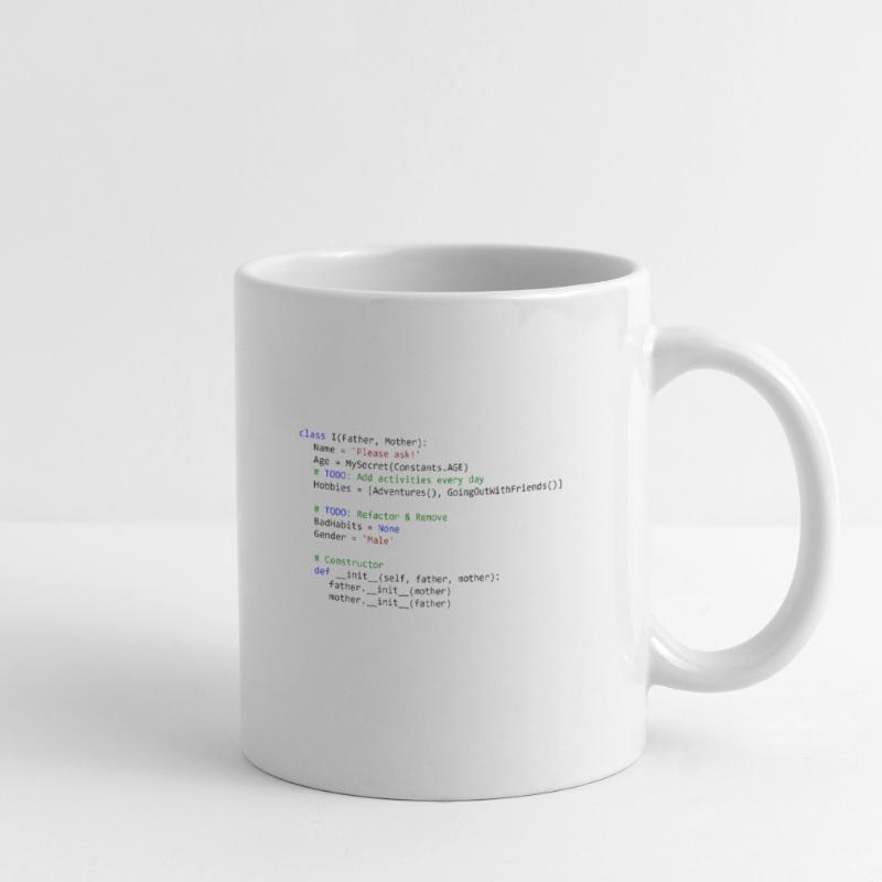 I as python class Tasse