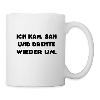 Ein cooler Spruch zum lachen - Tasse - Weiß - Rechts