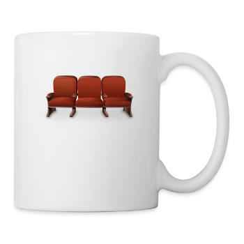 Kino Sitze Cinema Theater Movie - Tasse - Weiß - Rechts