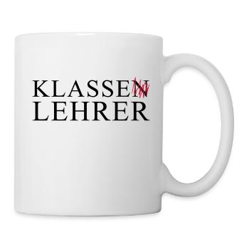 KLASSE LEHRER - Tasse - Weiß - Rechts