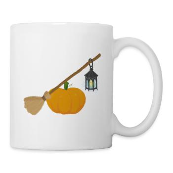 Joyeux halloween - Mug blanc - blanc - Droite