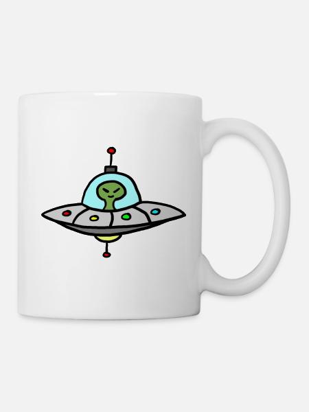 UFO - Mug - white