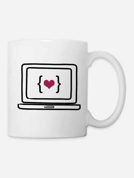 it shirt girlfriend - Mug - white