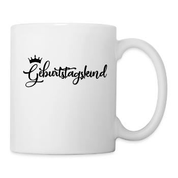 Geburtstagskind - Tasse - Weiß - Rechts
