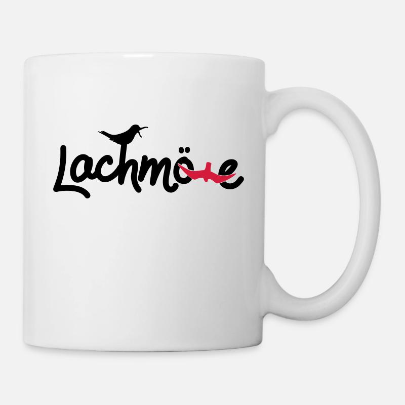 lachmoewe - Tasse - Weiß