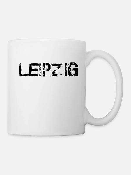 Leipzig - Tasse - Weiß