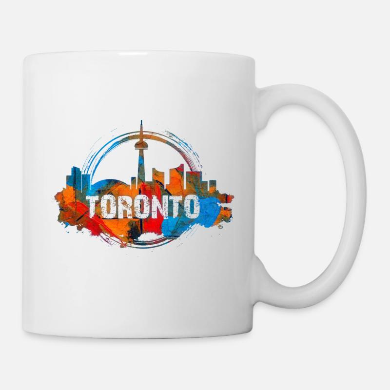 Toronto Couleur - Mug blanc - blanc