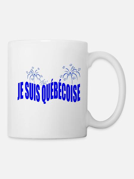 ICH BIN QUEBEC - Tasse - Weiß