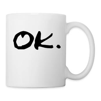 bien - Mug blanc - blanc - Droite