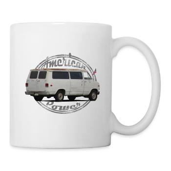 American Power Vintage Shield 60 - Mug - white - Right